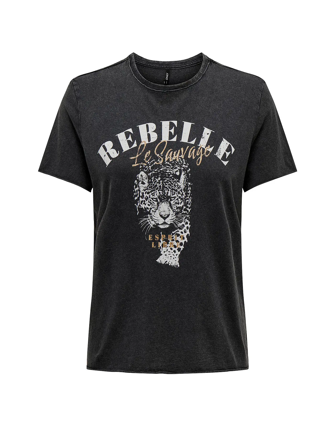 ONLY | T-Shirt ONLLUCY | schwarz
